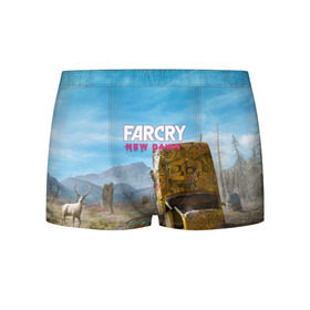 Мужские трусы 3D с принтом Far Cry New Dawn в Петрозаводске, 50% хлопок, 50% полиэстер | классическая посадка, на поясе мягкая тканевая резинка | Тематика изображения на принте: action adventure | county | cry | dawn | far | farcry | highwaymen | hope | lo | mickey | montana | new | newdawn | sisters | twin | близнецы | боевик | лу | микки | приключение | хайвеймен