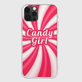 Чехол для iPhone 12 Pro Max с принтом Candy Girl в Петрозаводске, Силикон |  | Тематика изображения на принте: вкусняшка | карамель | конфета | милый | няша | розовый | сладкая девочка | сладость