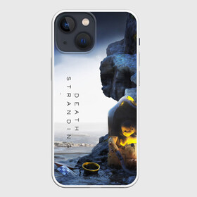 Чехол для iPhone 13 mini с принтом Death Stranding exclusive в Петрозаводске,  |  | bridges | death stranding | game | hideo kojima | kojima productions | man | norman reedus | scar | sony interactive entertainment | suit | tie | игры | кодзима