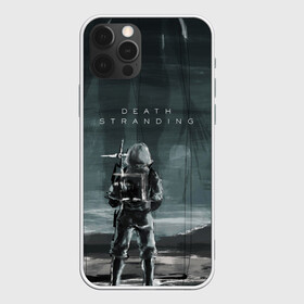 Чехол для iPhone 12 Pro с принтом Death Stranding в Петрозаводске, силикон | область печати: задняя сторона чехла, без боковых панелей | bridges | death stranding | game | hideo kojima | kojima productions | man | norman reedus | scar | sony interactive entertainment | suit | tie | игры | кодзима