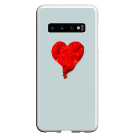 Чехол для Samsung Galaxy S10 с принтом Kanye West Heartbreak в Петрозаводске, Силикон | Область печати: задняя сторона чехла, без боковых панелей | kanye | kanye west | yandhi | кани | кани вест | кани вэст | янди