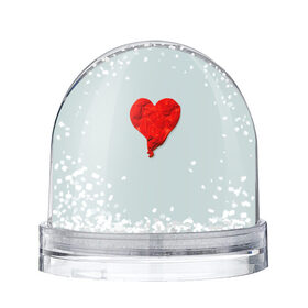 Снежный шар с принтом Kanye West Heartbreak в Петрозаводске, Пластик | Изображение внутри шара печатается на глянцевой фотобумаге с двух сторон | kanye | kanye west | yandhi | кани | кани вест | кани вэст | янди