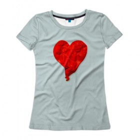 Женская футболка 3D с принтом Kanye West Heartbreak в Петрозаводске, 100% полиэфир ( синтетическое хлопкоподобное полотно) | прямой крой, круглый вырез горловины, длина до линии бедер | kanye | kanye west | yandhi | кани | кани вест | кани вэст | янди