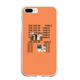 Чехол для iPhone 7Plus/8 Plus матовый с принтом Kanye West PABLO в Петрозаводске, Силикон | Область печати: задняя сторона чехла, без боковых панелей | kanye | kanye west | yandhi | кани | кани вест | кани вэст | янди