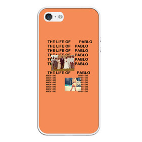 Чехол для iPhone 5/5S матовый с принтом Kanye West PABLO в Петрозаводске, Силикон | Область печати: задняя сторона чехла, без боковых панелей | kanye | kanye west | yandhi | кани | кани вест | кани вэст | янди