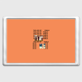Магнит 45*70 с принтом Kanye West PABLO в Петрозаводске, Пластик | Размер: 78*52 мм; Размер печати: 70*45 | kanye | kanye west | yandhi | кани | кани вест | кани вэст | янди