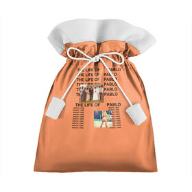 Подарочный 3D мешок с принтом Kanye West PABLO в Петрозаводске, 100% полиэстер | Размер: 29*39 см | kanye | kanye west | yandhi | кани | кани вест | кани вэст | янди