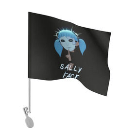 Флаг для автомобиля с принтом Sally Face (6) в Петрозаводске, 100% полиэстер | Размер: 30*21 см | face | fisher | larry johnson | mask | sally | sally face | sally fisher | демоны | духи | маска | призраки | салли | салли фейс | салли фишер | фейс