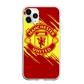 Чехол для iPhone 11 Pro матовый с принтом Манчестер Юнайтед в Петрозаводске, Силикон |  | manchester | manchester united | mufc | red devils | клубная | красные дьяволы | манчестер | манчестер юнайтед | фанатская | футбольная | футбольный клуб | юнайтед