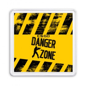 Магнит 55*55 с принтом Counter-Strike: Danger Zone в Петрозаводске, Пластик | Размер: 65*65 мм; Размер печати: 55*55 мм | Тематика изображения на принте: 