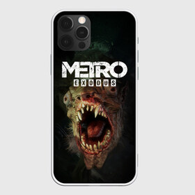 Чехол для iPhone 12 Pro Max с принтом Metro Exodus в Петрозаводске, Силикон |  | 2019 | 2033 | exodus | game | logo | metro | апокалипсис | герой | зубы | игра | исход | лого | метро | монстр | персонаж | сталкер