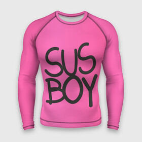 Мужской рашгард 3D с принтом Susboy в Петрозаводске,  |  | baby | cry | lil peep | lil peep cry baby | pink | susboy | камуфляж | лил | лилпип | пип | розовый | розовый камуфляж