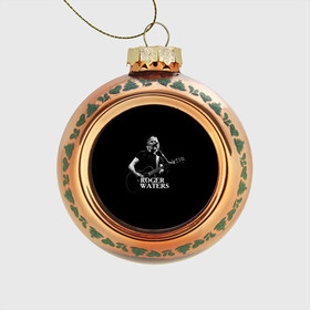 Стеклянный ёлочный шар с принтом Roger Waters, Pink Floyd в Петрозаводске, Стекло | Диаметр: 80 мм | Тематика изображения на принте: roger waters | джордж уотерс | композитор | певец | поэт