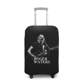 Чехол для чемодана 3D с принтом Roger Waters, Pink Floyd в Петрозаводске, 86% полиэфир, 14% спандекс | двустороннее нанесение принта, прорези для ручек и колес | roger waters | джордж уотерс | композитор | певец | поэт
