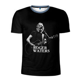 Мужская футболка 3D спортивная с принтом Roger Waters, Pink Floyd в Петрозаводске, 100% полиэстер с улучшенными характеристиками | приталенный силуэт, круглая горловина, широкие плечи, сужается к линии бедра | Тематика изображения на принте: roger waters | джордж уотерс | композитор | певец | поэт