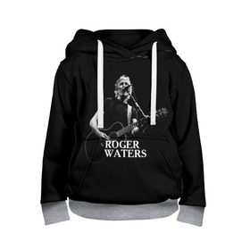 Детская толстовка 3D с принтом Roger Waters, Pink Floyd в Петрозаводске, 100% полиэстер | двухслойный капюшон со шнурком для регулировки, мягкие манжеты на рукавах и по низу толстовки, спереди карман-кенгуру с мягким внутренним слоем | Тематика изображения на принте: roger waters | джордж уотерс | композитор | певец | поэт