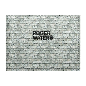 Обложка для студенческого билета с принтом Roger Waters. The Wall в Петрозаводске, натуральная кожа | Размер: 11*8 см; Печать на всей внешней стороне | pink floyd | roger waters | джордж уотерс | композитор | певец | поэт