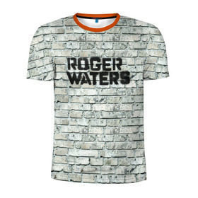 Мужская футболка 3D спортивная с принтом Roger Waters. The Wall в Петрозаводске, 100% полиэстер с улучшенными характеристиками | приталенный силуэт, круглая горловина, широкие плечи, сужается к линии бедра | pink floyd | roger waters | джордж уотерс | композитор | певец | поэт