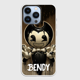 Чехол для iPhone 13 Pro с принтом Bendy в Петрозаводске,  |  | Тематика изображения на принте: bendy | bendy in the ink machine | cartoon | game | бенди | игра