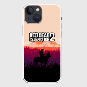 Чехол для iPhone 13 mini с принтом Red Dead Redemption в Петрозаводске,  |  | Тематика изображения на принте: dead | gamer | john | marston | rdr | red | redemption | rockstar | shooter | western | вестерн | джон | марстон | шутер