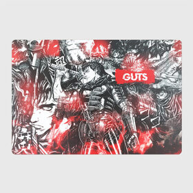 Магнитный плакат 3Х2 с принтом Guts в Петрозаводске, Полимерный материал с магнитным слоем | 6 деталей размером 9*9 см | anime | berserk | guts | аниме | берсерк | гатс