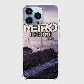 Чехол для iPhone 13 Pro с принтом Metro Exodus в Петрозаводске,  |  | exodus | horror | metro | survival | исход | метро | мутация | оружия | стелс | шутер | экшен