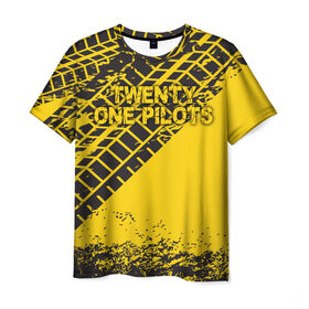Мужская футболка 3D с принтом Twenty One Pilots в Петрозаводске, 100% полиэфир | прямой крой, круглый вырез горловины, длина до линии бедер | heathens | one | pilots | twenty | джош дан | инди | ник томас | поп | рэп | тайлер джозеф | хип хоп | электропоп