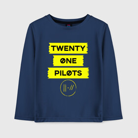 Детский лонгслив хлопок с принтом Twenty one pilots в Петрозаводске, 100% хлопок | круглый вырез горловины, полуприлегающий силуэт, длина до линии бедер | 21 pilots | josh dun | jumpsuit | music | rock | top | twenty one pilots | арт | джош дан.музыка | рок | тайлер джозеф