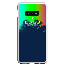 Чехол для Samsung S10E с принтом csgo - MP5 Phosphor (Фосфор) в Петрозаводске, Силикон | Область печати: задняя сторона чехла, без боковых панелей | 0x000000123 | counter strike | mp5 | phosphor | ксго.csgo | фосфор