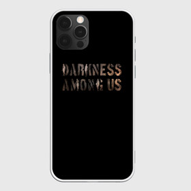 Чехол для iPhone 12 Pro с принтом DBD. Darkness among us в Петрозаводске, силикон | область печати: задняя сторона чехла, без боковых панелей | among | darkness | daylight | dbd | dead | deadbydaylight | horror | killer | survival | us | выживание | к | мертвы | рассвету | ужас