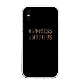 Чехол для iPhone XS Max матовый с принтом DBD Darkness among us в Петрозаводске, Силикон | Область печати: задняя сторона чехла, без боковых панелей | among | darkness | daylight | dbd | dead | deadbydaylight | horror | killer | survival | us | выживание | к | мертвы | рассвету | ужас