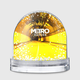 Водяной шар с принтом METRO EXODUS в Петрозаводске, Пластик | Изображение внутри шара печатается на глянцевой фотобумаге с двух сторон | 