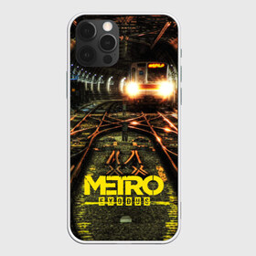 Чехол для iPhone 12 Pro Max с принтом METRO EXODUS в Петрозаводске, Силикон |  | Тематика изображения на принте: ak47 | metro 2033 | metro exodus | апокалипсис | артем | глуховский | дорога | маски | ночь | оружие | поезд | противогаз | сталкеры