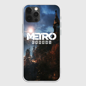 Чехол для iPhone 12 Pro с принтом METRO EXODUS в Петрозаводске, силикон | область печати: задняя сторона чехла, без боковых панелей | ak47 | metro 2033 | metro exodus | апокалипсис | артем | глуховский | дорога | маски | ночь | оружие | поезд | противогаз | сталкеры