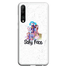 Чехол для Honor P30 с принтом Sally Face в Петрозаводске, Силикон | Область печати: задняя сторона чехла, без боковых панелей | sally face | гизмо | девид | девочка | игра | лари | ларри | мальчик | маска | мрачная | на лице | пых | с протезом | сал | сали | салли | салли фейс | фейс | фэйс | эддисон | эшли