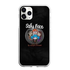 Чехол для iPhone 11 Pro матовый с принтом Sally Face в Петрозаводске, Силикон |  | sally face | гизмо | девид | девочка | игра | лари | ларри | мальчик | маска | мрачная | на лице | пых | с протезом | сал | сали | салли | салли фейс | фейс | фэйс | эддисон | эшли