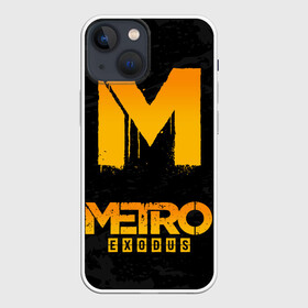 Чехол для iPhone 13 mini с принтом METRO EXODUS в Петрозаводске,  |  | exodus | horror | metro 2033 | metro exodus | survival | игры | исход | метро | метро 2035