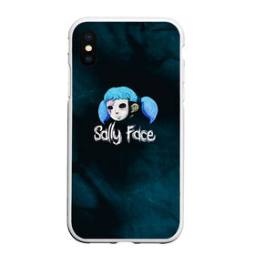 Чехол для iPhone XS Max матовый с принтом Sally Face в Петрозаводске, Силикон | Область печати: задняя сторона чехла, без боковых панелей | sally face | гизмо | девид | девочка | игра | лари | ларри | мальчик | маска | мрачная | на лице | пых | с протезом | сал | сали | салли | салли фейс | фейс | фэйс | эддисон | эшли