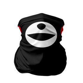 Бандана-труба 3D с принтом KUMAMON в Петрозаводске, 100% полиэстер, ткань с особыми свойствами — Activecool | плотность 150‒180 г/м2; хорошо тянется, но сохраняет форму | Тематика изображения на принте: bandana | bear | face | japanese | kumamon | kumamoto | mask | аниме | бандана | игрушка | кумамон | кумамото сапурайдзу | лицо | маска | медведь | мишка | персонаж | талисман | япония