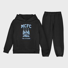 Детский костюм хлопок Oversize с принтом Манчестер Сити в Петрозаводске,  |  | city | manchester city | manchester city football club | the citizens | апл | горожане | клубная | ман сит | манчестер | манчестер сити | сити | фанатская | футбол | футбольная | футбольный клуб