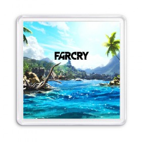 Магнит 55*55 с принтом FARCRY в Петрозаводске, Пластик | Размер: 65*65 мм; Размер печати: 55*55 мм | far cry | far cry 5 | far cry new dawn | farcry | fc 5 | fc5 | game | new dawn | игры | постапокалипсис | фар край | фар край 5