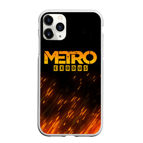 Чехол для iPhone 11 Pro матовый с принтом METRO EXODUS в Петрозаводске, Силикон |  | exodus | horror | metro 2033 | metro exodus | survival | игры | исход | метро | метро 2035