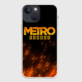 Чехол для iPhone 13 mini с принтом METRO EXODUS в Петрозаводске,  |  | exodus | horror | metro 2033 | metro exodus | survival | игры | исход | метро | метро 2035