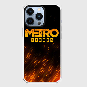 Чехол для iPhone 13 Pro с принтом METRO EXODUS в Петрозаводске,  |  | exodus | horror | metro 2033 | metro exodus | survival | игры | исход | метро | метро 2035