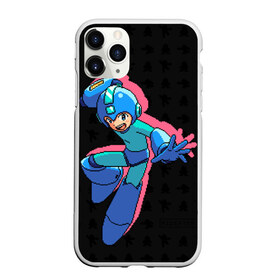 Чехол для iPhone 11 Pro Max матовый с принтом Mega Man (pixel art) Black в Петрозаводске, Силикон |  | 8 bit | 8bit | art | dendy | famicom | game | games | japan | japanese | man | mega | mega man | megaman | nes | pixel | pixel art | pixelart | retro | video games | videogames