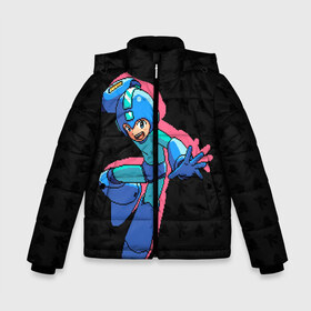 Зимняя куртка для мальчиков 3D с принтом Mega Man (pixel art) Black в Петрозаводске, ткань верха — 100% полиэстер; подклад — 100% полиэстер, утеплитель — 100% полиэстер | длина ниже бедра, удлиненная спинка, воротник стойка и отстегивающийся капюшон. Есть боковые карманы с листочкой на кнопках, утяжки по низу изделия и внутренний карман на молнии. 

Предусмотрены светоотражающий принт на спинке, радужный светоотражающий элемент на пуллере молнии и на резинке для утяжки | 8 bit | 8bit | art | dendy | famicom | game | games | japan | japanese | man | mega | mega man | megaman | nes | pixel | pixel art | pixelart | retro | video games | videogames
