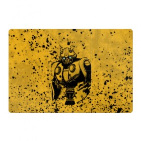 Магнитный плакат 3Х2 с принтом Bumblebee в Петрозаводске, Полимерный материал с магнитным слоем | 6 деталей размером 9*9 см | kefer | volkswagen | автобот | бамблби | трансформатор | трансформаторы | шершень | шмель