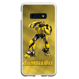 Чехол для Samsung S10E с принтом Bumblebee -3- в Петрозаводске, Силикон | Область печати: задняя сторона чехла, без боковых панелей | kefer | volkswagen | автобот | бамблби | трансформатор | трансформаторы | шершень | шмель