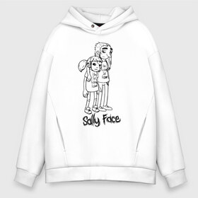 Мужское худи Oversize хлопок с принтом Sally Face в Петрозаводске, френч-терри — 70% хлопок, 30% полиэстер. Мягкий теплый начес внутри —100% хлопок | боковые карманы, эластичные манжеты и нижняя кромка, капюшон на магнитной кнопке | sally face | гизмо | девид | девочка | игра | лари | ларри | мальчик | маска | мрачная | на лице | пых | с протезом | сал | сали | салли | салли фейс | фейс | фэйс | эддисон | эшли