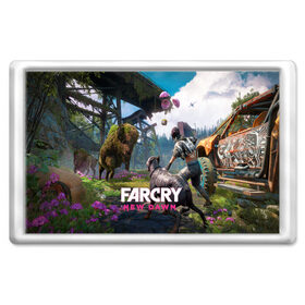 Магнит 45*70 с принтом FARCRY:NEW DAWN в Петрозаводске, Пластик | Размер: 78*52 мм; Размер печати: 70*45 | far cry | far cry 5 | far cry new dawn | far cry primal | farcry | fc 5 | fc5 | game | new dawn | primal | игры | постапокалипсис | фар край | фар край 5